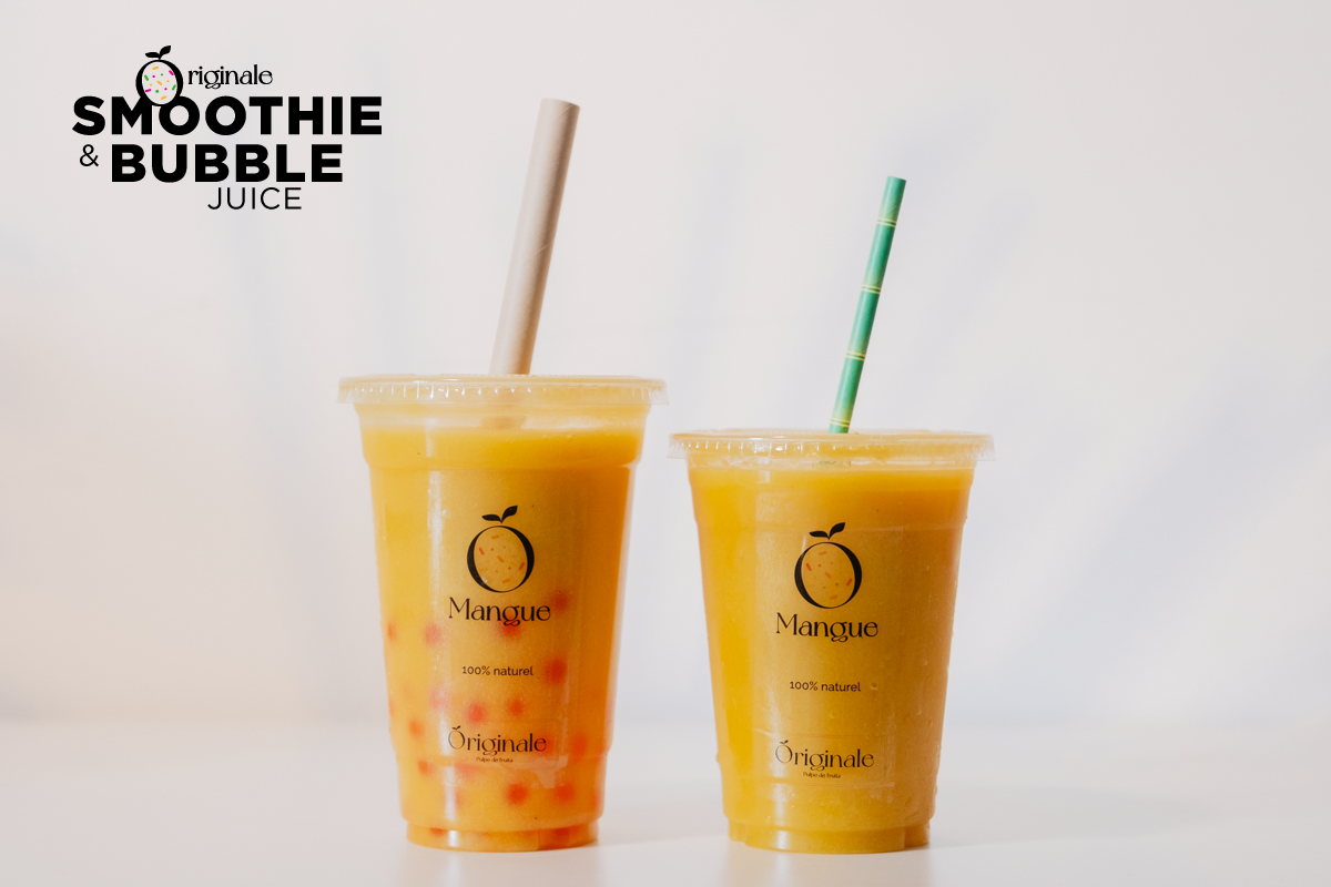 Smoothie & bubble juice par Originale Pulpe de fruits